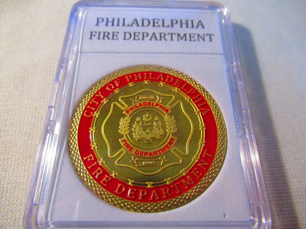 PHILADELPHIA Fire Dept. Challenge Coin