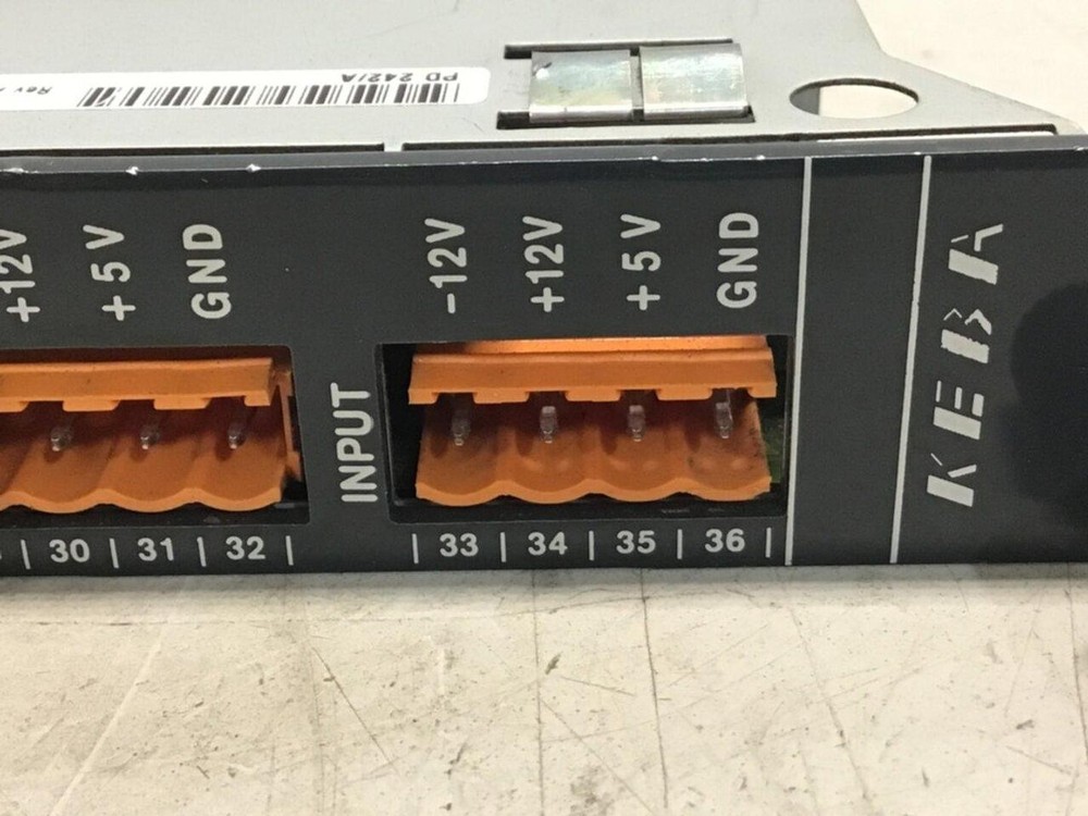 KEBA Power Supply Module PD 242 Used #143301