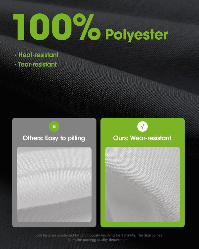 Rectangle Table Cloth 60" x 84" – Durable Polyester Tablecloth Offers Reusabl...