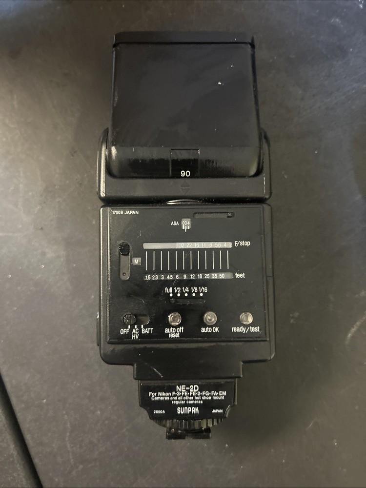 Sunpak Auto 422 D Canon Dedicated Flash