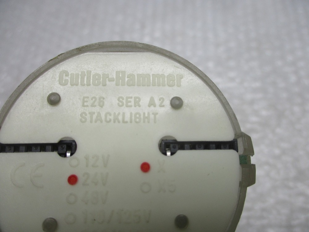 CUTLER HAMMER E26 SER.A2 STACKLIGHT WHITE NSNP