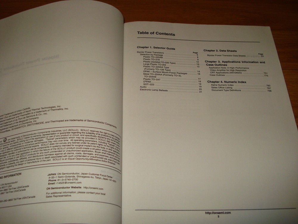 ON Semiconductor Bipolar Power Transistor Data Databook, July 2001