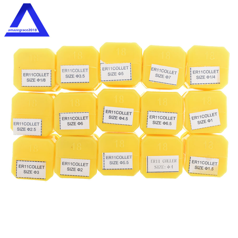 ER11/ER16/ER20/ER25/ER32/ER40 Spring Collet Set For CNC Milling Lathe Machine