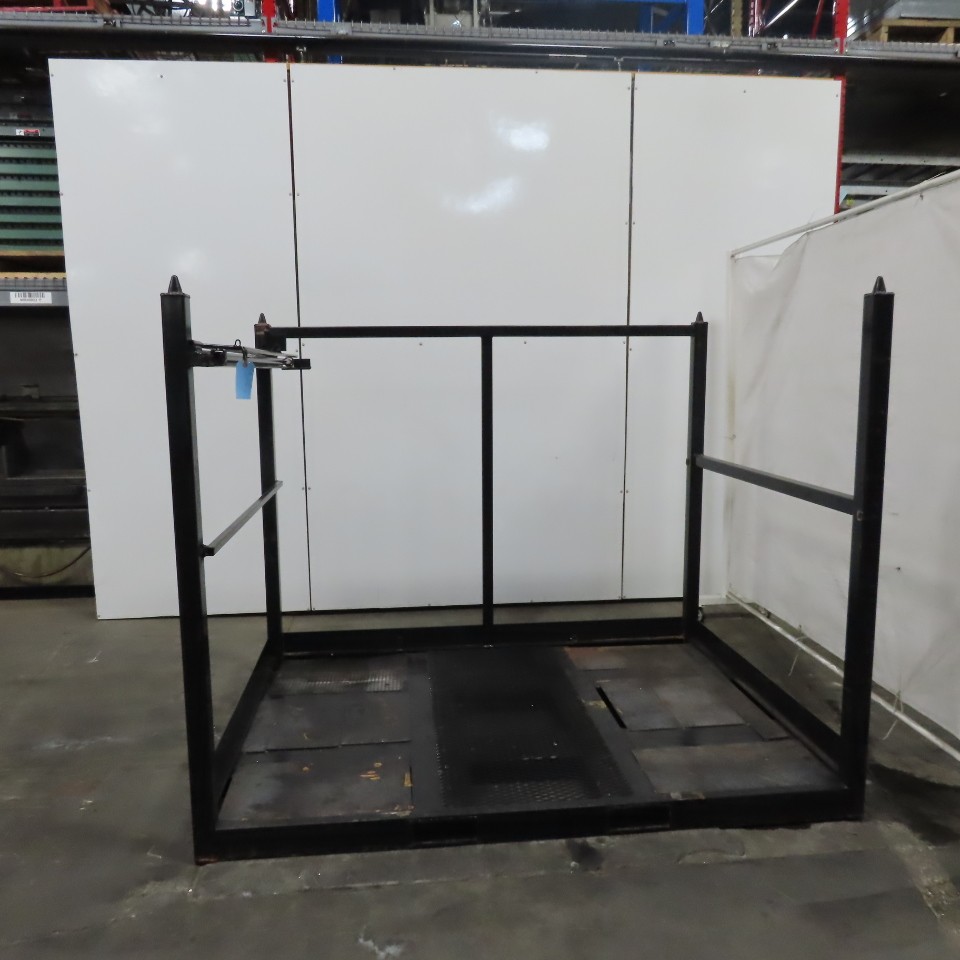 61"x83"x65" Custom Heavy Duty Stackable Material Storage Rack