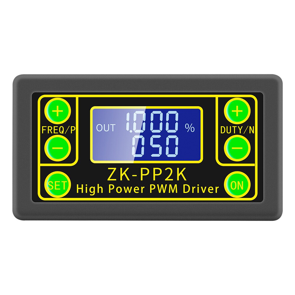 2PC ZK-PP2K PWM Dimming Speed Controller PWM Generator Driver Cycle Delay Module