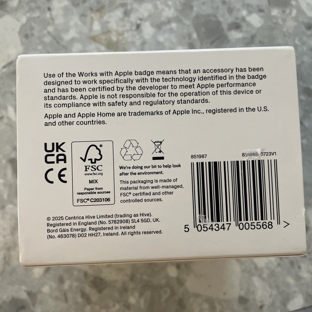 3rd generation Hive Hub with Wi-Fi model HUB600