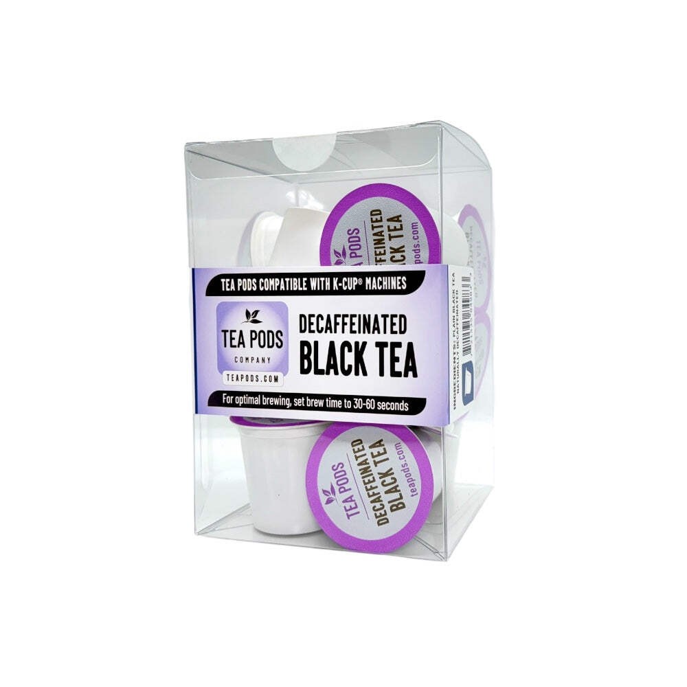 DECAF Black tea pods K-Cup compatible