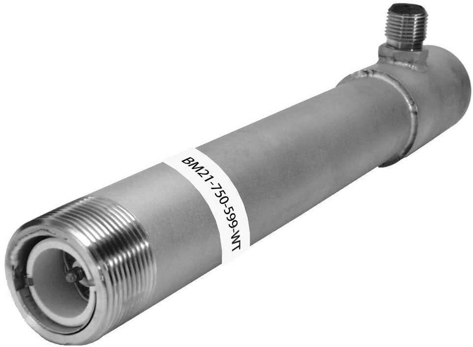 10PK For Brady BMP21 Label Cartridge M21-750-595-WT Black/White Vinyl 3/4" x21'