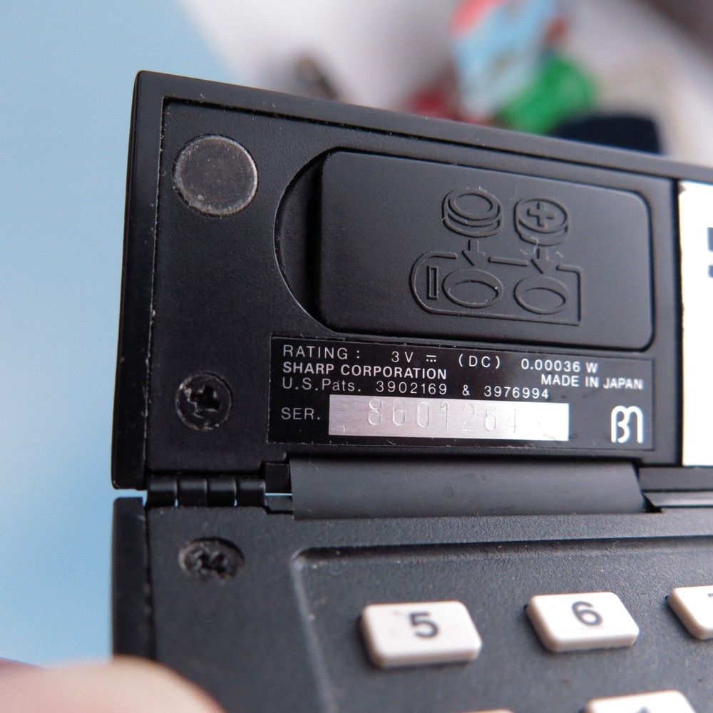 Sharp Elsi Mate EL-8041 Calculatororiginal case
