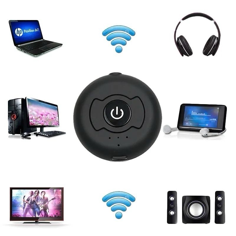 Bluetooth Wireless Transmitter for TV PC MP3 Gym Airplane Dual Connect Support ✅