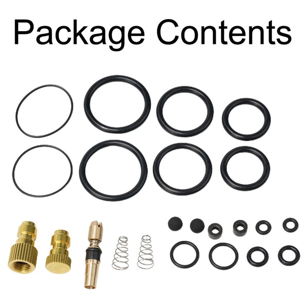 Pump Spare Kits PTFE Piston Replacement 20pcs/set Sealing 4500PSI Copper