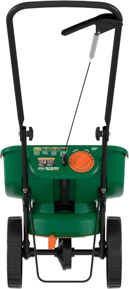 Scotts Turf Builder EdgeGuard Mini Broadcast Spreader for Seed, Weed and Feed...