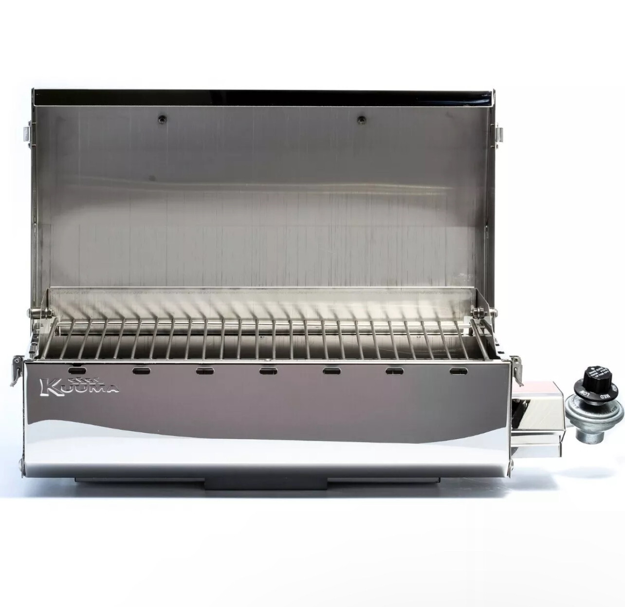 Kuuma Stow N Go 160 Barbecue Gas Grill 58133 Stainless Steel, Marine Boat RV