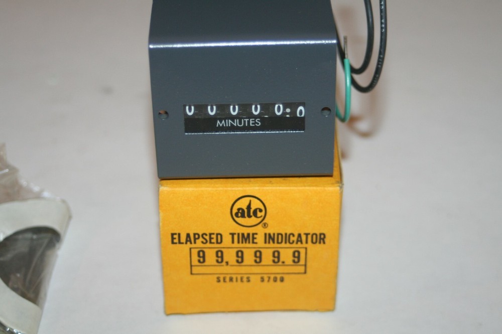 ATC Elapsed Time Indicator Type: 5700A 103A U9703 120 Volts * NEW *