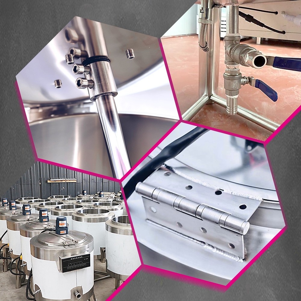 Kolice 100L Commercial Pasteurization Machine Pasteurizer for Milk Coffee Juice