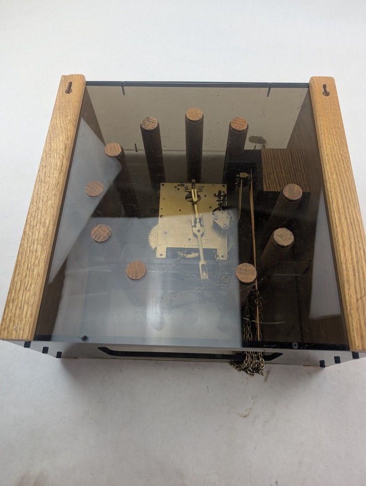 Howard Miller Translucent Wall Clock - MCM - Untested