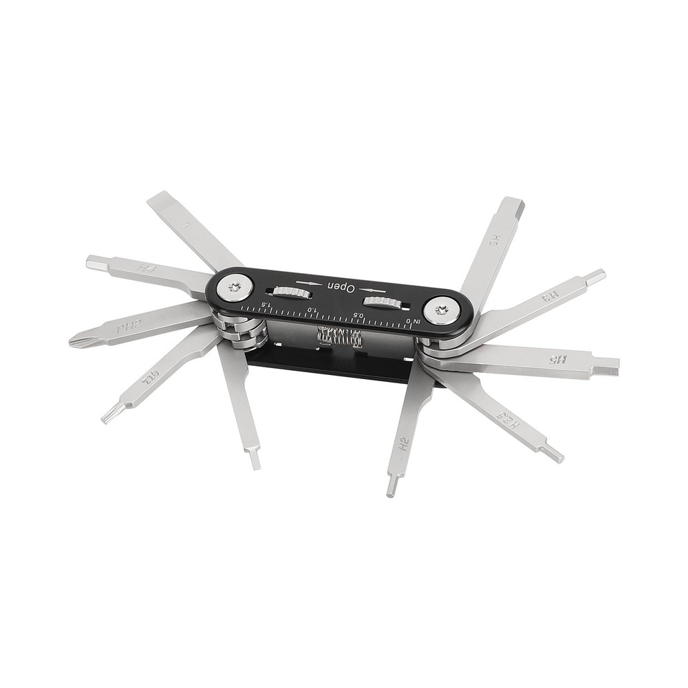 Folding Multi-Tool Set with Allen Wrenches Screwdrivers - 3521