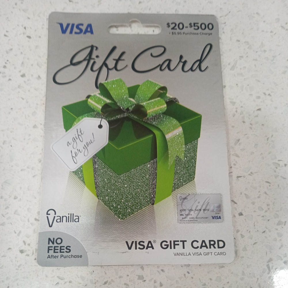 VANILLA $50 Value Gift Card