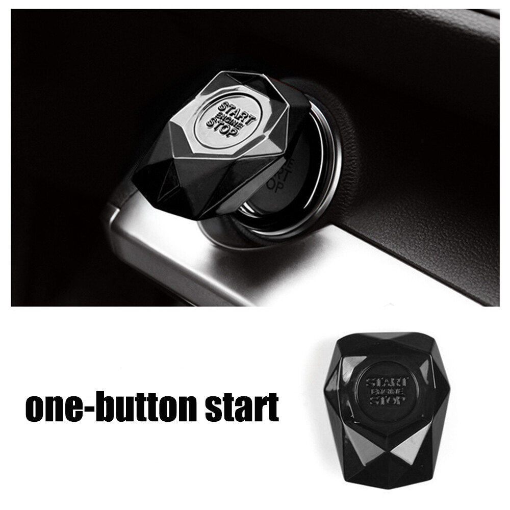Car Engine Start Stop Push Button Switch Covers Trim Accessories