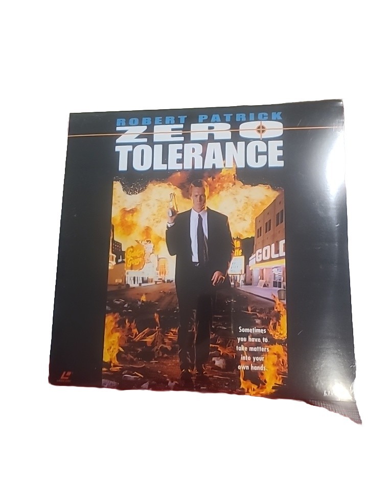 Zero Tolerance (Laserdisc, 1995) NEW SEALED MINT