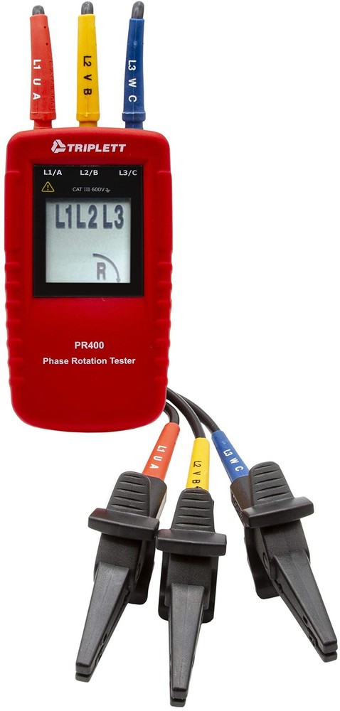 Triplett PR400 Phase Rotation Tester PR400,