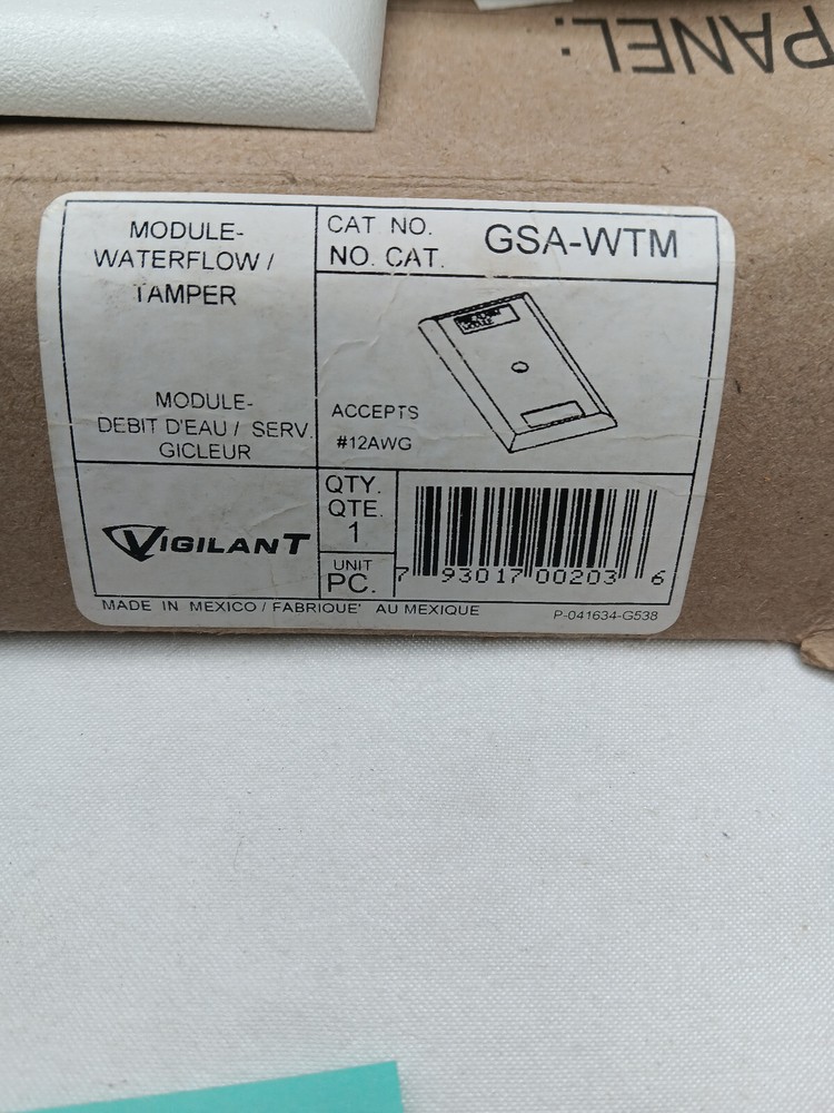 GSA-WTM Vigilant Module-Waterflow/Tamper