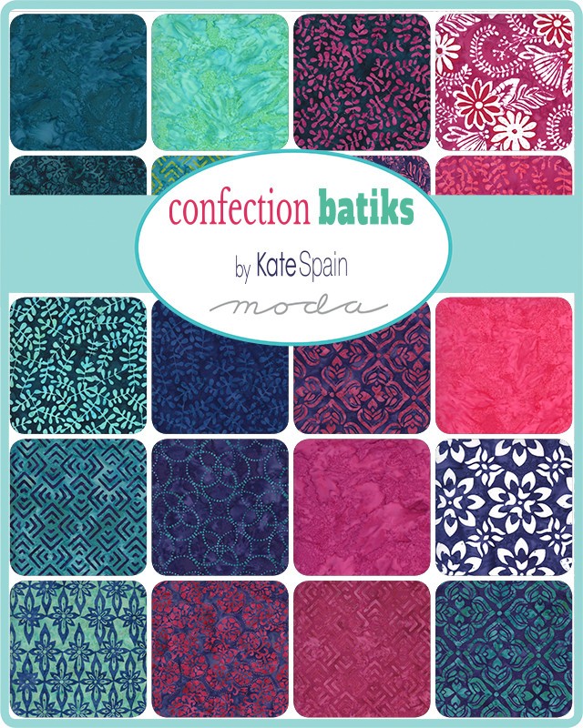 Confection Batiks Moda Kate Spain Layer Cake