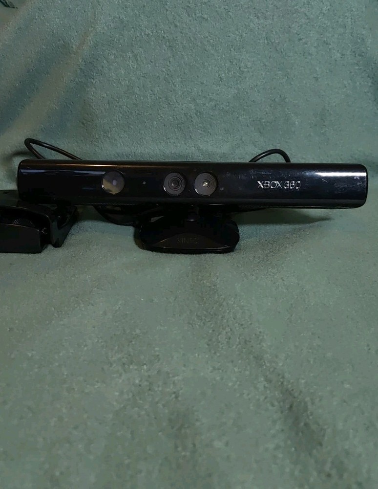 Xbox 360 Kinect Sensor Bar Black w/ Adjustable Mount