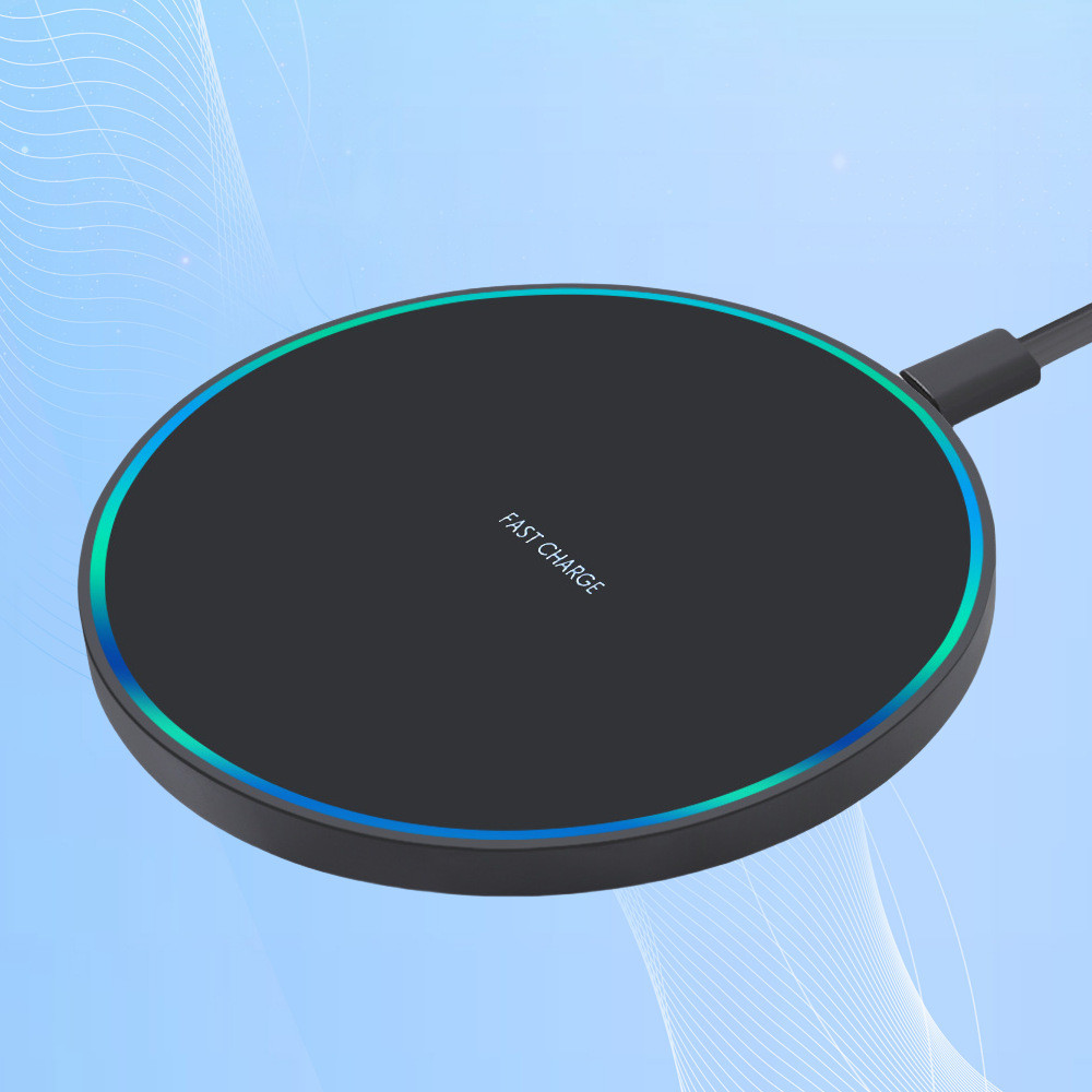 Wireless Fast Charger Charging Pad Dock for Samsung iPhone Android Cell Phone