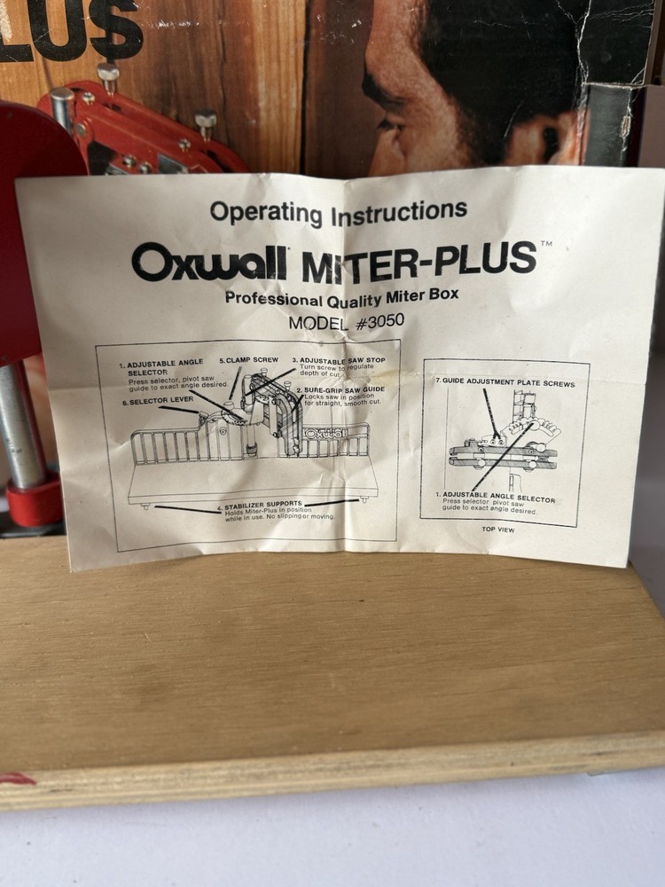 Vintage Oxwall Miter Plus NOS