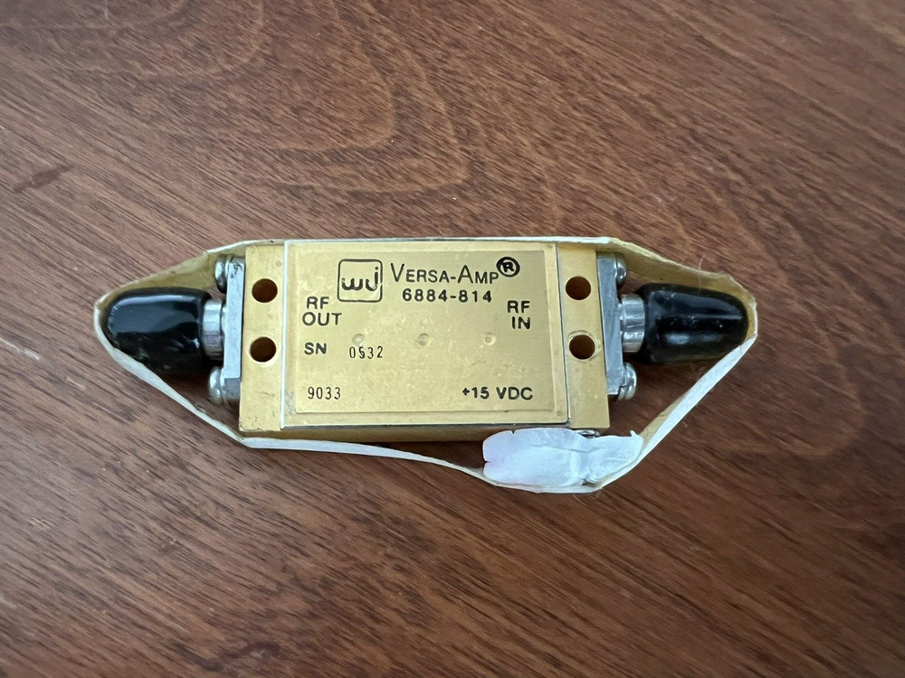 Watkins Johnson Versa-Amp 6884-814 RF Amplifier