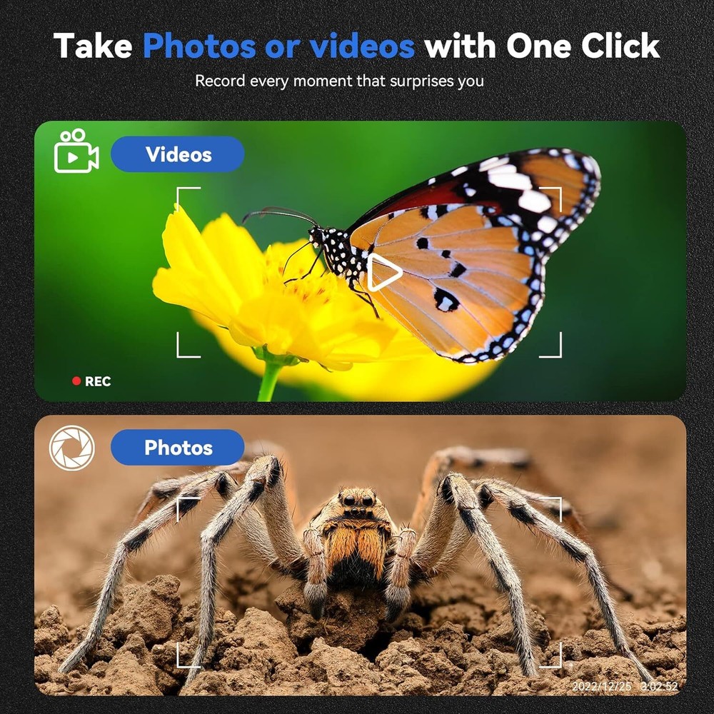 TOMLOV 1000x Digital Microscope USB Microscope 1080P Coin Scope Camera Magnifier