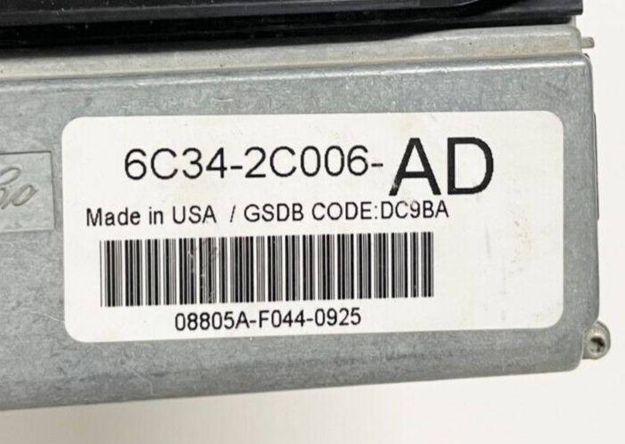 2005-2007 Ford Trailer Brake Controller 6C34-2C006-AD
