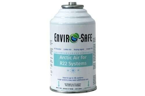 Envirosafe Arctic Air for R22, AC Coolant Support, 1 can and hose