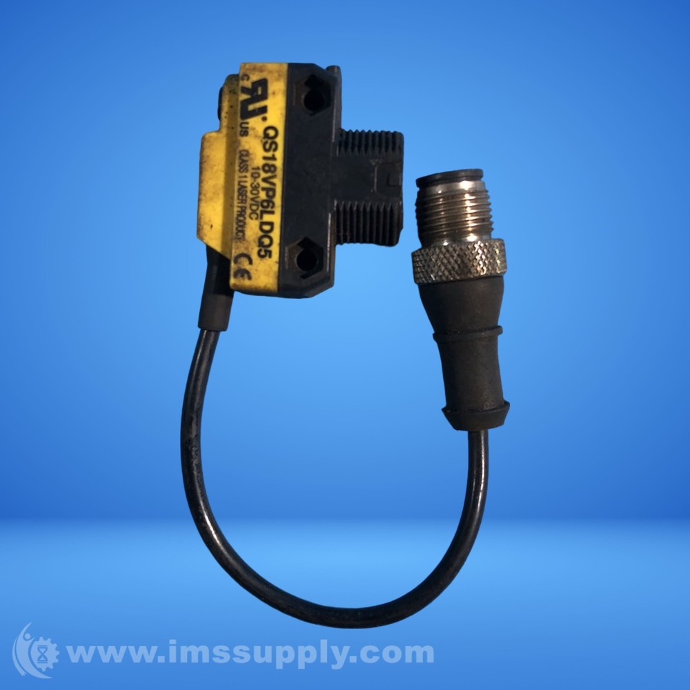 Banner QS18VP6LDQ5 Laser Diffuse Sensor 7965