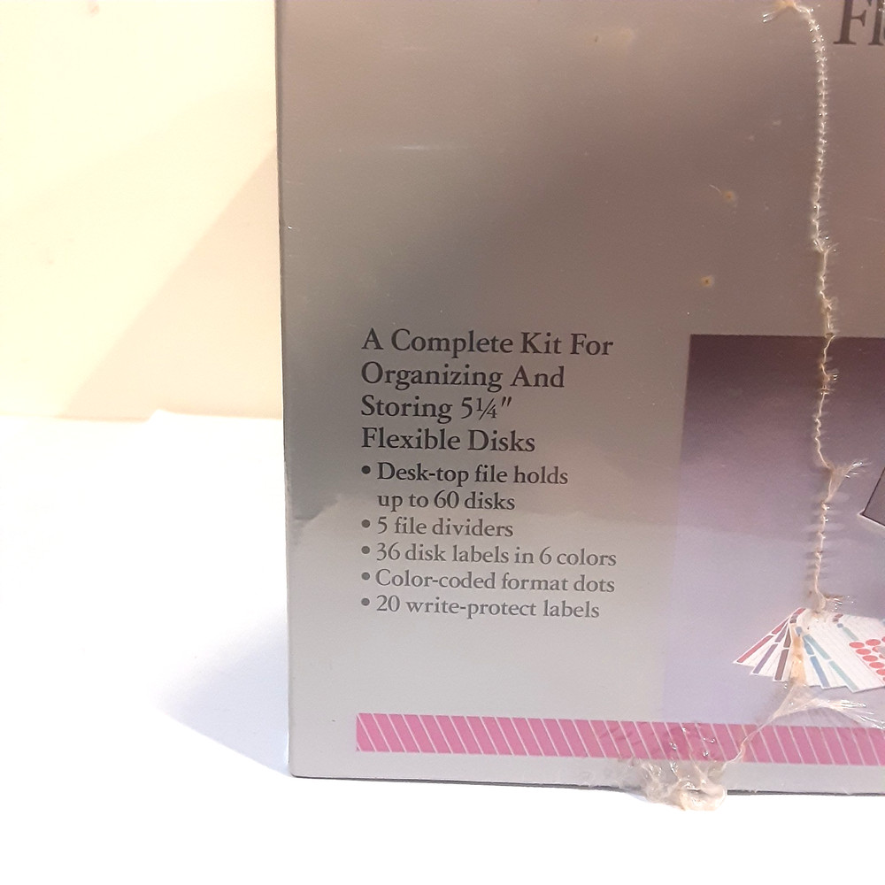 MEMOREX FLEX DISK ORGANIZER SEALED NEW