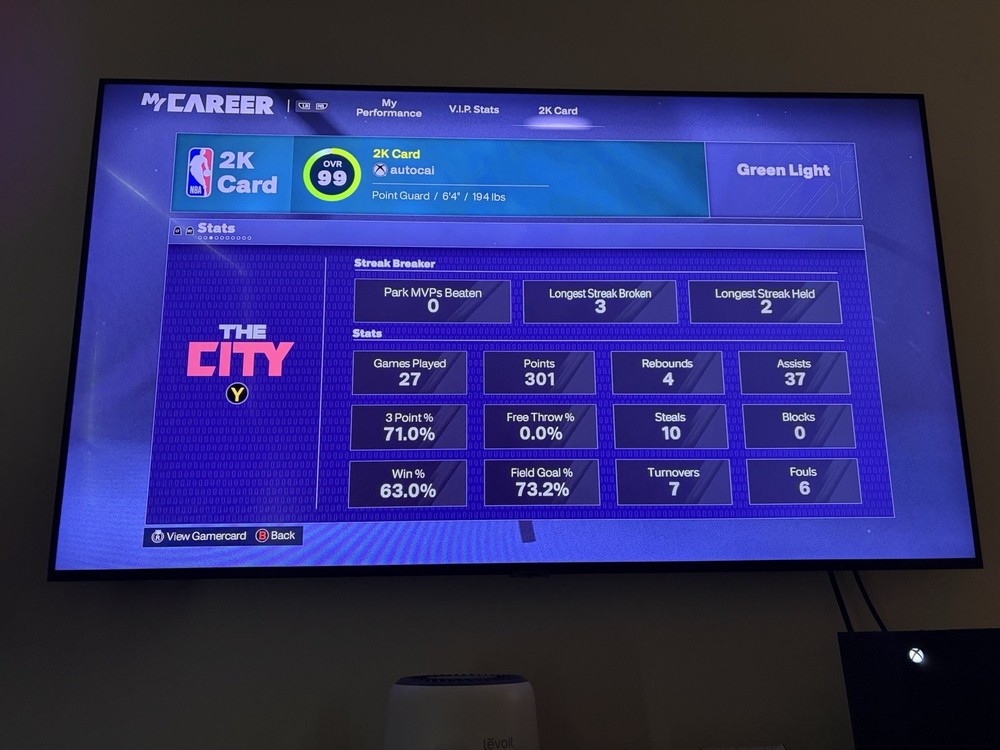 NBA 2K Xbox Account S2 Two Builds