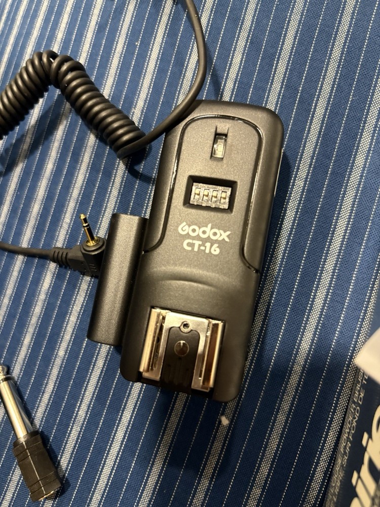 US Godox CTR-16 Wireless Studio Flash Receiver for Universal Hot Shoe Camera