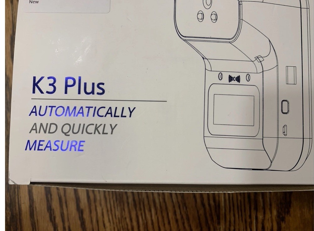NEW K3 Plus Automatically & Quickly Measures, High Accuracy Infrared Thermometer