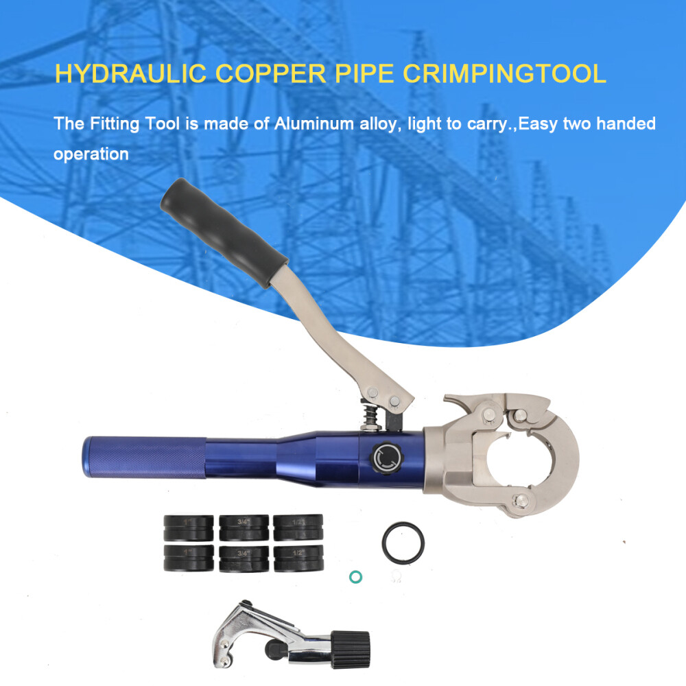 Hydraulic Copper Pipe Press Tool ProPress Copper Fitting & Joints Pipe Crimper