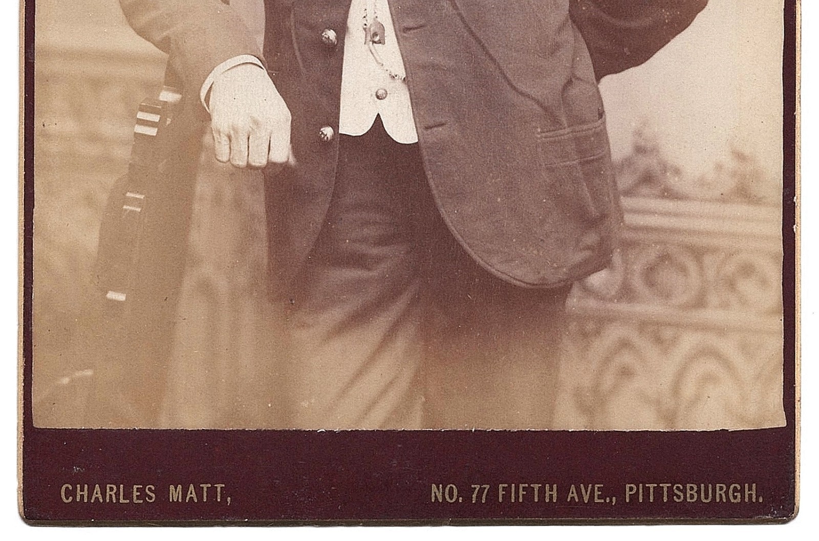 Civil War Union GAR Veteran Alexander Hays Post Photograph Matt Pittsburgh PA