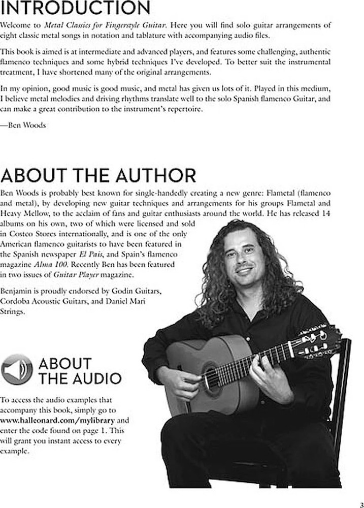 Metal Classics for Fingerstyle Guitar