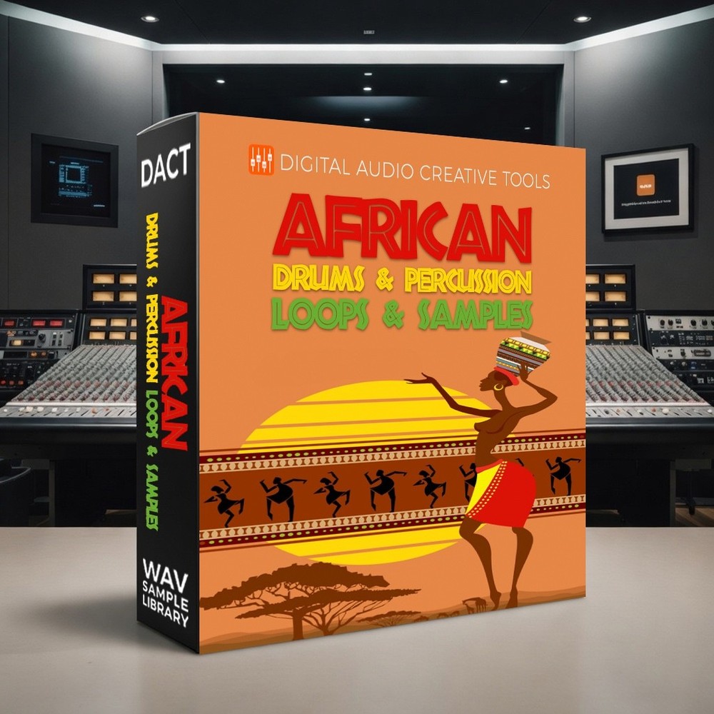 African Drums & Percussion Sample Library