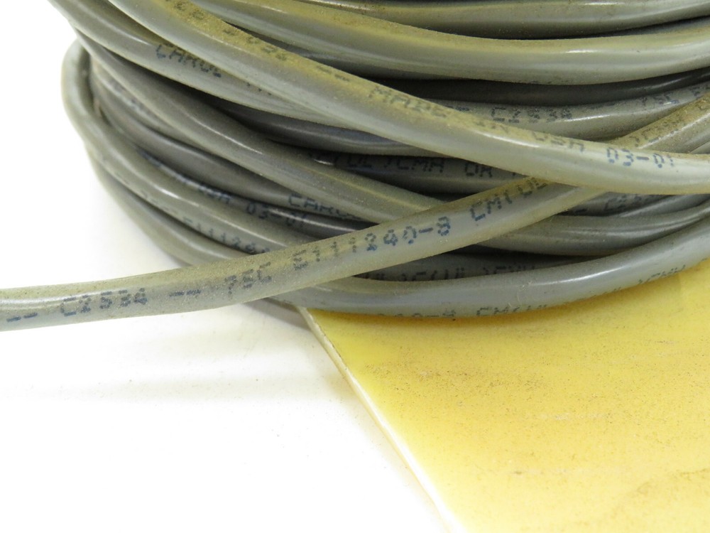 (10ft) Carol C2534 Shileded Gray CM Communication Control Cable Wire 18/2C