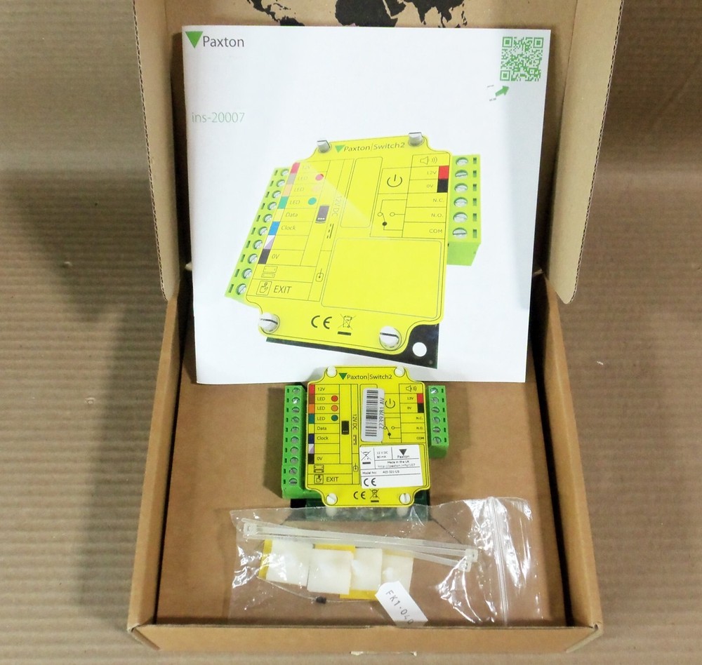 NEW Paxton Access 405-321-US Switch 2 Control Unit NEW OPEN BOX