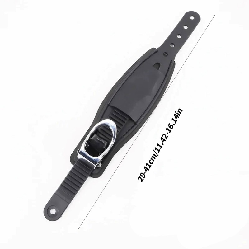 Ergonomic Ski Boot Fastener Ski Boot Support Strap Soft Padding for Comfortable