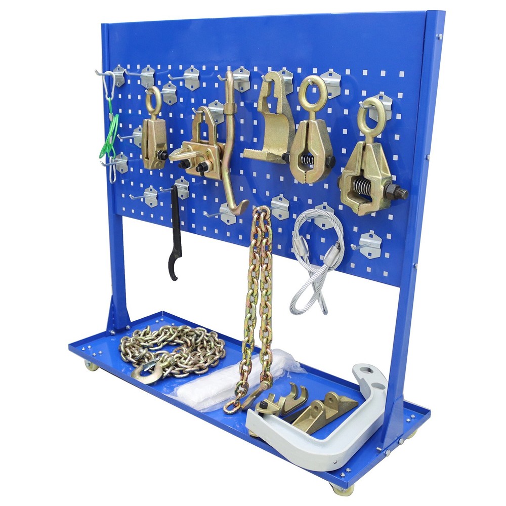 7716lbs Loading Capacity Auto Body Frame Puller Straightener w/attachment Tools