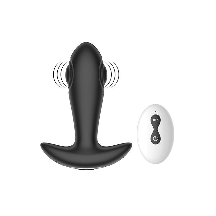 Reggie Tapping Anal Plug Black