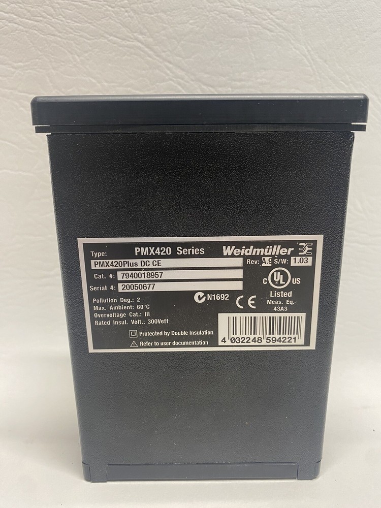 NEW Weidmuller PMX420PLUS Display 7940018957