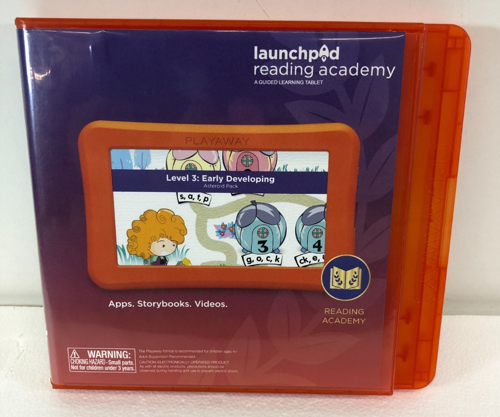 Launchpad: Level 3: Early Developing Asteroid Pack Pre-load Ages 5+ E-22